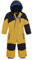 Killtec Kesley Mini Skioverall/Schneeanzug mit Kapuze und Schneefang, gebranntes gelb, 98/104