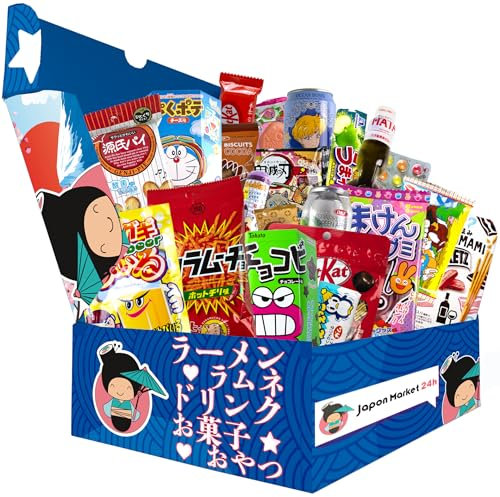 JAPON MARKET - Mystery Box Edizione Speciale Di Snack Dolci E Cibo - Giapponese Autentico - Box Snack Giapponesi Con Ramen - Caramelle Giapponesi - Dolci Giapponesi E Bevande Tipiche (FUJI)