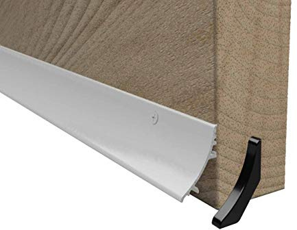 Stormguard Door Rain Water Weather Deflector Bar (838mm, White 32mm)