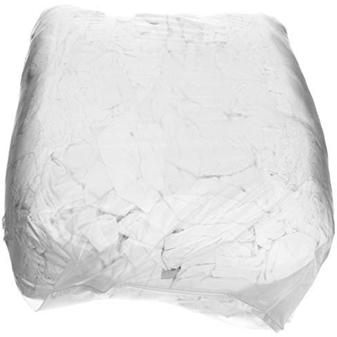 Kotarbau® - Chiffons de nettoyage en coton blanc - 10 kg - Découpés pour les besoins industriels