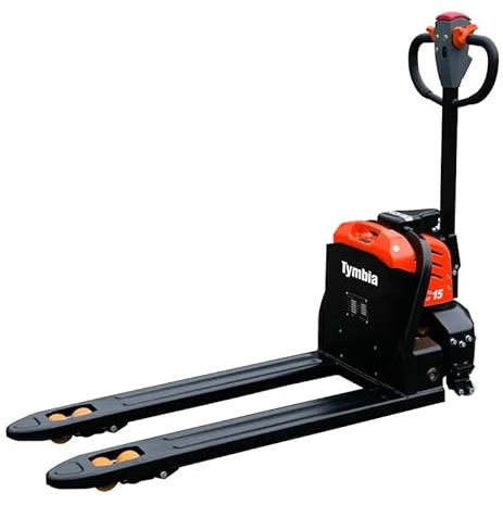 TYMBIA - Transpaleta Eléctrica de Litio 1500kg (Batería 24V/30Ah), Horquillas de 550x1150mm