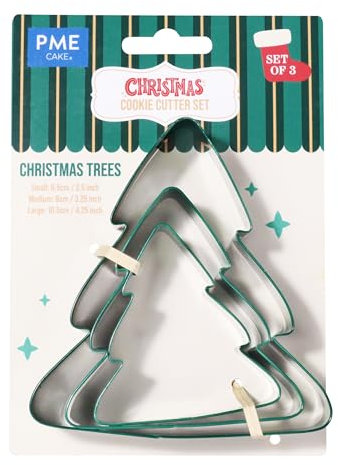 PME Christmas Cookie Cutters - Christmas Trees (Set of 3)