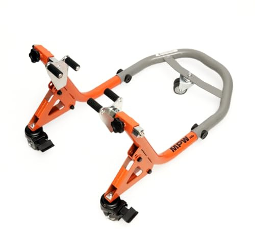 MPW Race Dept Motorcycle Mobile Dolly Front Paddock Stand K Type