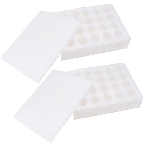 BEBEMOKO 2stücke Eierbehälter Aus Pe Fächern Für Eierlagerung Schützender Stoßfester Eierhalter Eierverpackungshalter Für Zuhause