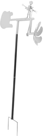 CANIGHT Molino De Viento De Metal: Molino De Viento con Guitarrista - Figura Musical Hecha A Mano, Escultura De Viento, Estatua Decorativa De Roca para Jardín, Patio, Césped, Decoración