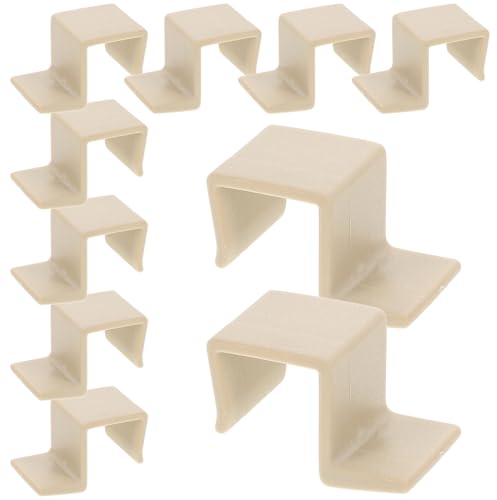 LOLIPPYY 10 Stück Teiliges Babybett Lattenrost Halter Stabile Bettrahmen Halterungen Kompatibel mit Verschiedenen Babybetten Einfache Montage Vielseitige Bettzubehör Aufbewahrungslösung