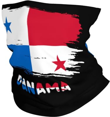 Panama Panamaisk flagga män kvinnor loop halsduk varm halsvärmare mjuk multifunktionell duk för vinter jogging utomhus skidåkning