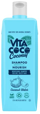 Vita Coco Coconut Shampoo Nourish (400ml) für trockenes Haar • nährendes Haarshampoo spendet Feuchtigkeit und pflegt das Haar • Kokos Pflege Shampoo für alle Haartypen
