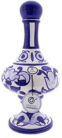 CERÁMICA RAMBLEÑA | Remate de Columna | Remate Decorativo | Terminación cerámica Decorativa Columna | Modelo 01 | 20x20x46 cm