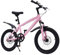 Kinderfahrrad 18 Zoll, Fahrrad ab 5 Jahre für Mädchen Junge, Kinderrad mit vordere und hintere Bremsen, aus Hochwertigem Kohlenstoffstahl (Rosa)