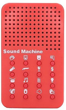 flexman Lustige Soundmaschine, 2,4 X 3,9 X 0,8 Zoll Furz Geräuschmacher Streiche, Elektronischer Sound Maker, Sound Maschine mit 16 Soundeffekten