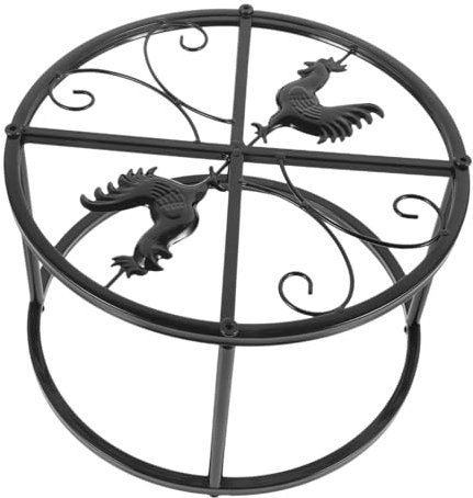 Gogogmee Hühnerfutter-unterstützung Wasserspender-ständer Hühnerstall-ständer Aus Metall Einfache Installation Verwendung Des Hühnerstall-