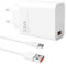 Chargeur Rapide 33W pour Xiaomi Redmi Note 13/12/11 Pro/11s/10/12 Pro/13 Pro, Xiaomi 14/12/10T/11 Lite/10 Lite, POCO X6/X3/F3/X5/M5/F2 Pro, Chargeur Turbo avec Câble USB-C 1 M