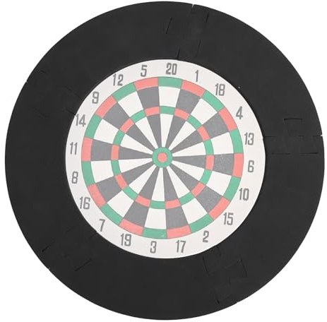 Dartboard Wall Protector, supporto per la tavola da darda - Eva Dartboard Backboard Surround - Rinchi di backboard di giunzione forniture protettive per pareti multifunzionali per la tavola da dardo d