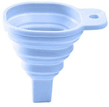 TREGOO Trichter Silicone Folding Funnel Blue Stainless Steel Flour Cutter All-Steel Floor Scraper Baking Kitchen Dough Cutting Tool