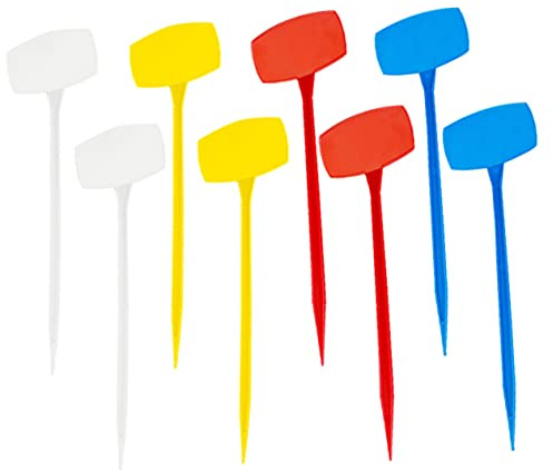 Milisten Lot De 20 Étiquettes Réutilisables Pour Plantes (30 Cm) - Faciles À Utiliser Et Robustes - Pour Jardin Et Pépinière