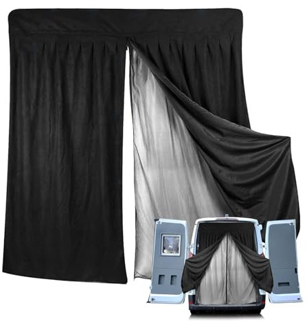 Copertura Per Il Fienile Posteriore Per Porta Bagagliaio,Zanzariera Per Portellone Posteriore,Zanzariera Magnetica In Rete Nera,Per Tetto Camper,Roulotte,Camper Van Camping(135 * 145cm)