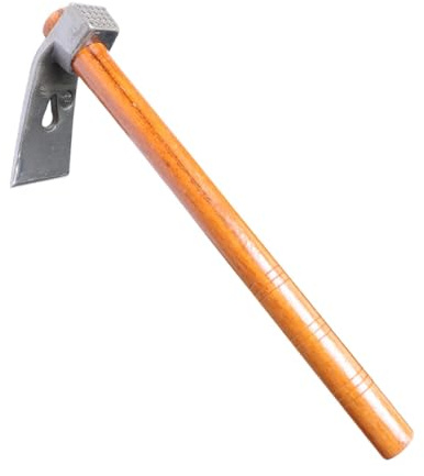 Zappa da giardino, attrezzo da giardino Zappa - Piccole Zappe per Giardinaggio - Zappa da giardino Zappa da giardinaggio manuale leggera in acciaio con manico in legno per diserbo in profondità