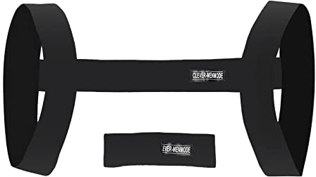 GENEMEN Mens Harness Belt Nylon Elastic Body Chest Shoulder Strap Sexy Halter Club Wear Cosplay Costume (I-Black)
