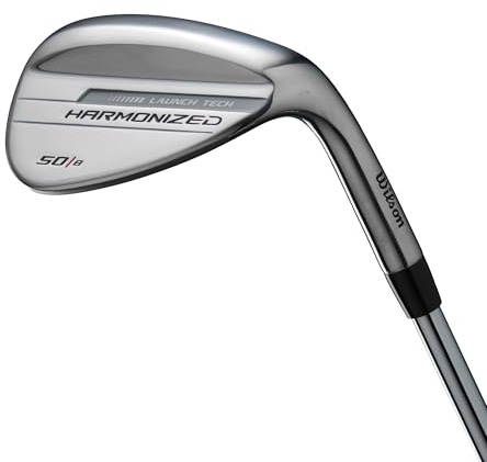 Wilson Harmonized Unisex Golf Wedge - Right Hand, Steel, 50
