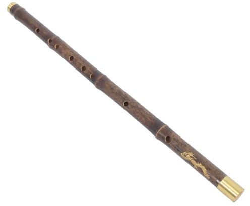 MUELODSIC Instrumento Musical Flauta Dulce Bamboo Diseño Cultural Flauta Para Principiantes