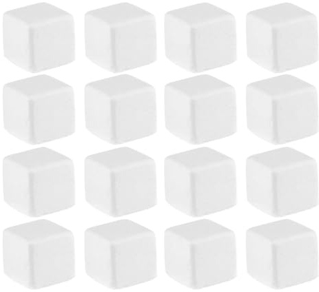 ELEOUTI Blocchi di Calcio Minerale Bianco per Tartarughe e Rettili da Masticare, 36 Pezzi, Sostiene la Salute e Fornisce Microelementi Essenziali