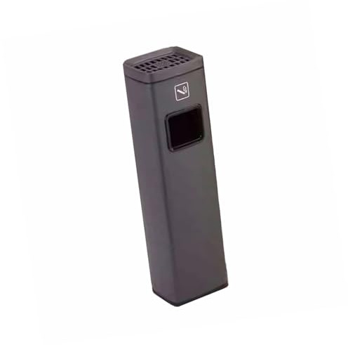 Genérico Contenedor basura portátil exteriores, Cenicero y bote basura pie acero inoxidable, for uso en áreas escénicas hoteles y jardines(Color 4)
