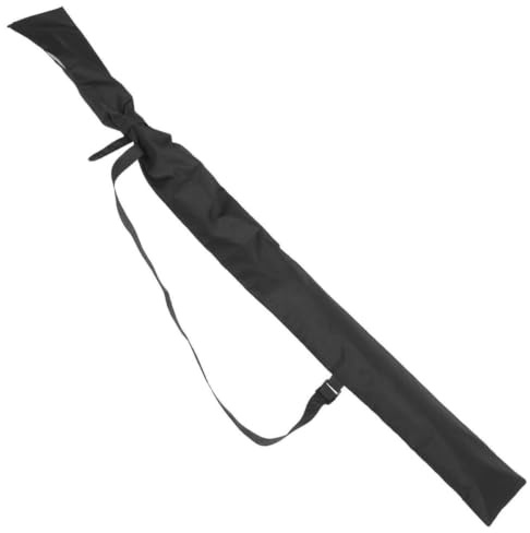 LIFKICH Japanese Bag Carrying Bag Cloth Black for Swords and Knives | Practice Use, Halloween Cosplay Party, Backpack-style Transport, Traditional Japanese Bag Styling