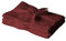 EXKLUSIV HEIMTEXTIL Gästehandtuch 4er Set 30 x 50 cm Bordeaux