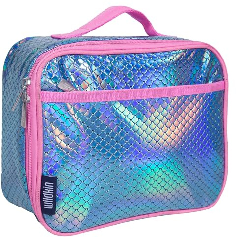 Wildkin Kids Insulated Lunch Box for Boys and Girls, Perfect Size for Packing Hot or Cold Snacks for School and Travel, Measures x x Inches, Mom's Choice Award Winner (Aztec)