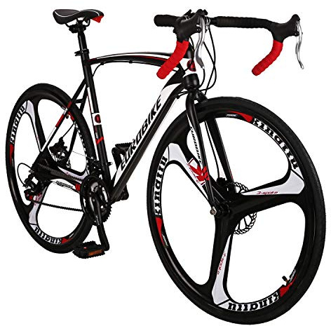 OBK Road Bikes for Men 54cm Frame 21 Speed Gears 700C Wheels Mens Bicycle (Wheel 3)