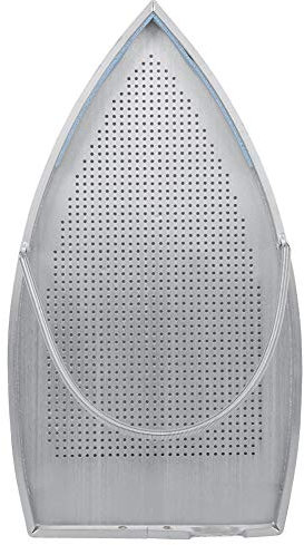 Joyzan Couverture de Plaque Fer en Aluminium, Semelle Téflon Professionnelle Blindé de Repassage Antilucide Housse Repassage Protection Embout Antiadhésif Accessoire Empêche Brûlures Gris 23 x 12,3cm