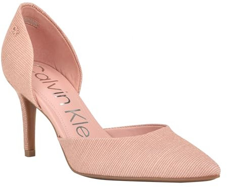 Calvin Klein Women's Gloria Pump, Ash Rose 660, 5.5 UK
