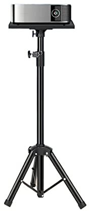 Supporti per Proiettori Staffa for proiettore treppiede retrattile mobile da pavimento portatile con vassoio regolabile Supporto for treppiede mobile universale Supporto per Videoproiettore ( Size : 1