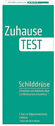 ZuhauseTEST Schilddrüse - Test zur Feststellung Einer Schilddrüsenunterfunktion