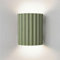 LOGT LED Wandleuchte Innen 10W Grüne Farbe Modernes Design Wandlampe LED Licht Up und Down Wandlicht Spotlicht 3 Helligkeitsstufen für Badezimmer, Wohnzimmer, Schlafzimmer, Flur,Grün