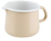 Riess Nouvelle Cappuccino-Krug, Durchmesser 12 cm, 1 l, Orange