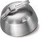 Enders Melting Dome, aus Edelstahl, Haube, komfortabler Griff, speichert die Feuchtigkeit, Schmelzglocke, Burgerglocke, Grillglocke, Wärmeglocke #8783, edelstahlfarben