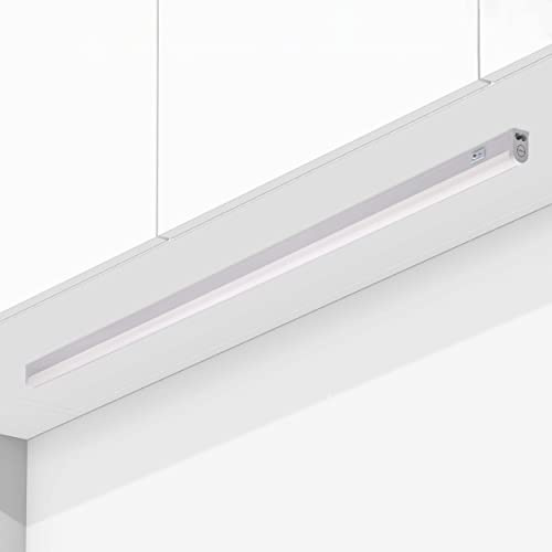 oktaplex lighting Set med 3 led bar kök kan anslutas med RIGA-strömbrytare varmvit 3 000 K 84 cm underköksskåp verkstad garage led kök