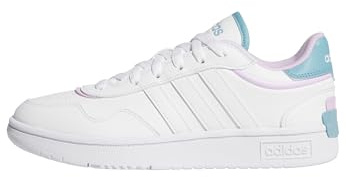Adidas Damen Hoops 3.0 SE Shoes, FTWR White/Bliss Lilac/Supplier Colour, 38 EU