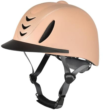 MagiDeal Reithelm Reitkappe Leichter Schutz Trendy Reitbedarf Ritterhut für Kinder Anfänger Reithut, Khaki