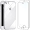 NEW'C Hülle für iPhone 8/7 (4,7 Zoll) Ultra Transparent Silikon Weiches TPU Gel und 2 × Panzer Schutz Glas für iPhone 8/7 (4,7 Zoll)