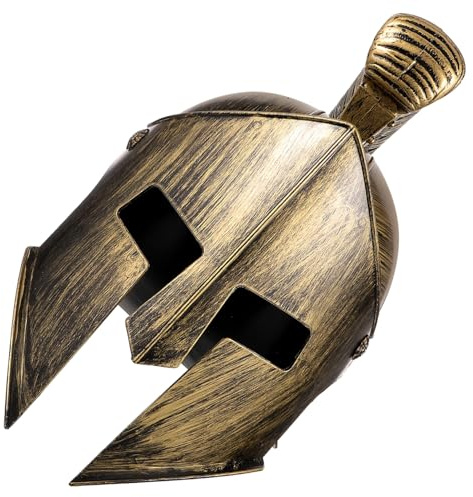 CALLARON Sombrero Casco Romano Antiguo para Hombre Disfraz Soldado Cosplay Histórico Vintage Ligero para Fiestas y Coleccionistas, Accesorio Medieval Auténtico Talla Única