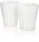Mahlwerck Porzellan Cappuccino-Tassen, Kaffee-Becher French Style, weiß, 280ml, 2er Set …