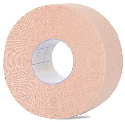 1 Rolls Self Adhesive Tape for Bandages,Durable Compression Bandage,First Aid Tape,Athletic Tape,Sports Tape,Athletic Waterproof,Non-Woven Bandage (0.88IN)