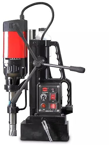 Power Magnetic Drill with 1500W Electric Drilling Machine – 14500N Electromagnet Suction, Twist Drilling Diameter 10mm, Core Drilling Diameter 35mm – Perfect for Any Surface