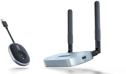 Wireless HDMI Transmitter and Receiver Supports 8 TXS to 1 RX, Lemorele 2.4G/5G 1080P Plug&Play HDMI Funkübertragung Funk for Streaming Video Audio from Laptop/TV Box to HDTV,Monitor