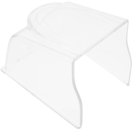 HOMSFOU Cubierta transparente para la lluvia, protector duradero para exteriores, para uso en exteriores y protección contra la lluvia y la suciedad