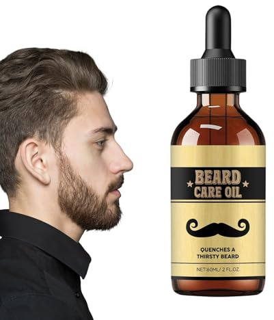 Huile à Barbe 60 ml Naturel Parfumé Soins de Barbe
