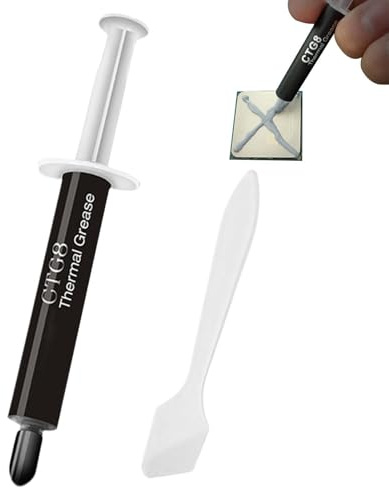 Processor Thermal Compound – Cooling Paste, Microchip Heat Bridge, Stable Conductive Performance Feature, Computer Hardware Long Tail Item | Grease Substance for CPU heatsink mounting